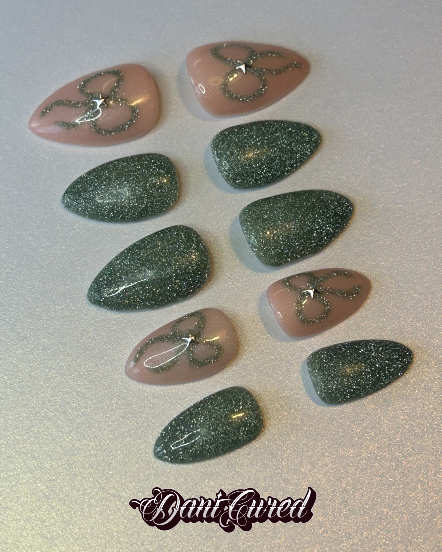 Emerald City Press-On Nails