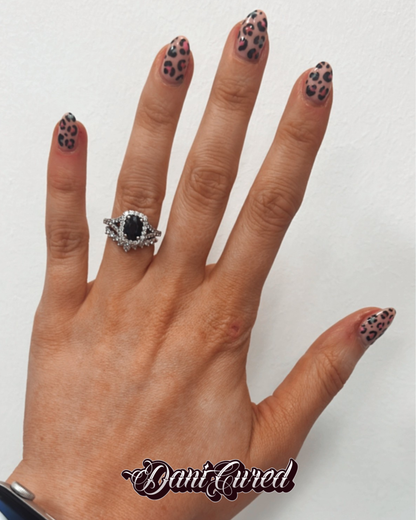 Rainbow Roar Press-On Nails