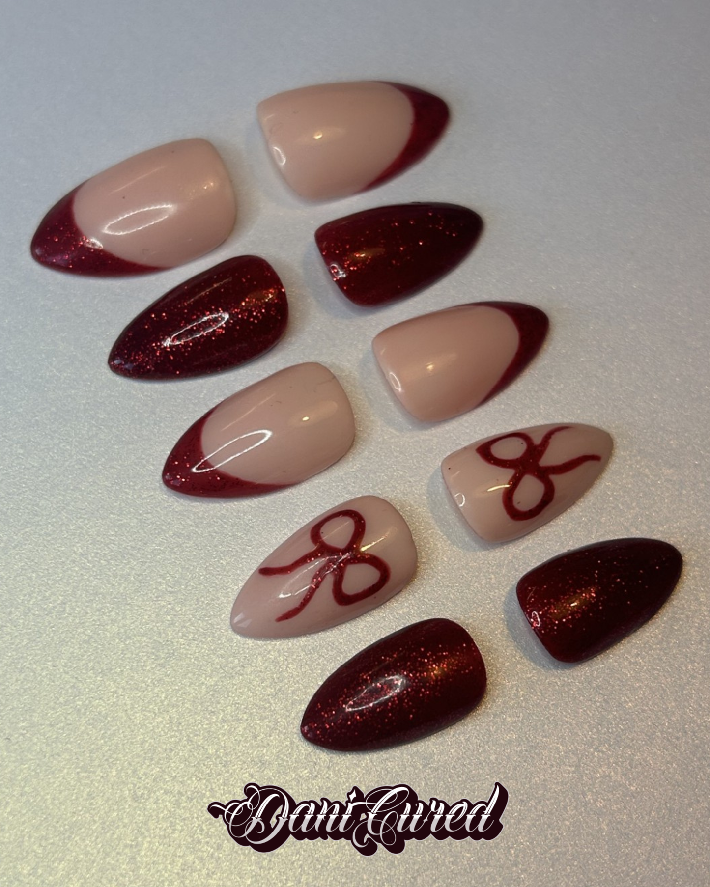 Ruby Slippers Press-On Nails