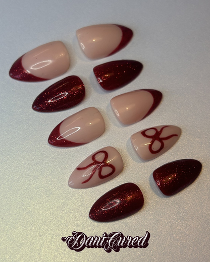 Ruby Slippers Press-On Nails